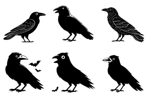 Crow Halloween Silhouette Vector: A Designer's Review