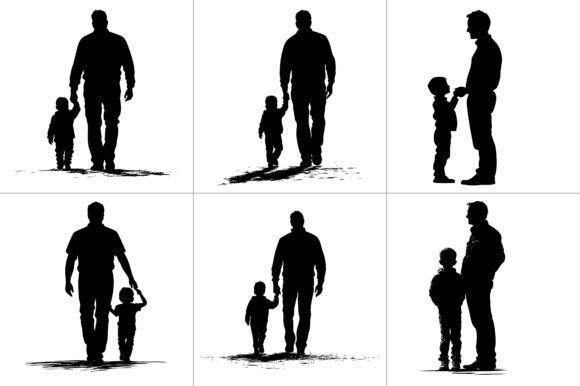 Father Son Silhouette Vector: A Designer's Review