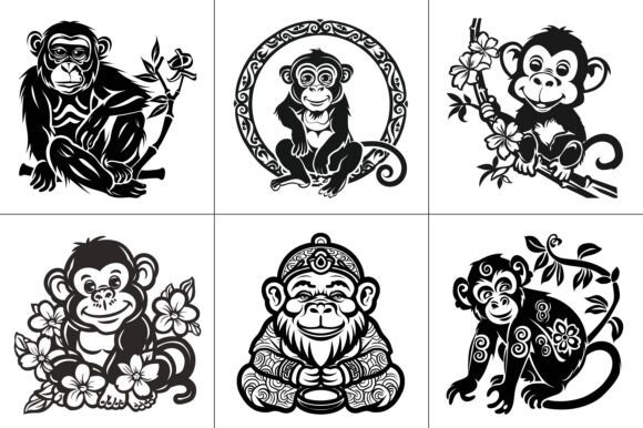 Monkey Lunar New Year Vector Graphic: A Designer's Review