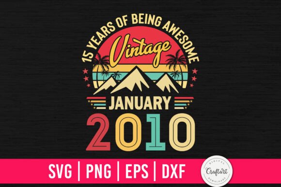 Vintage 2010 January 15th Birthday: A Designer's Review